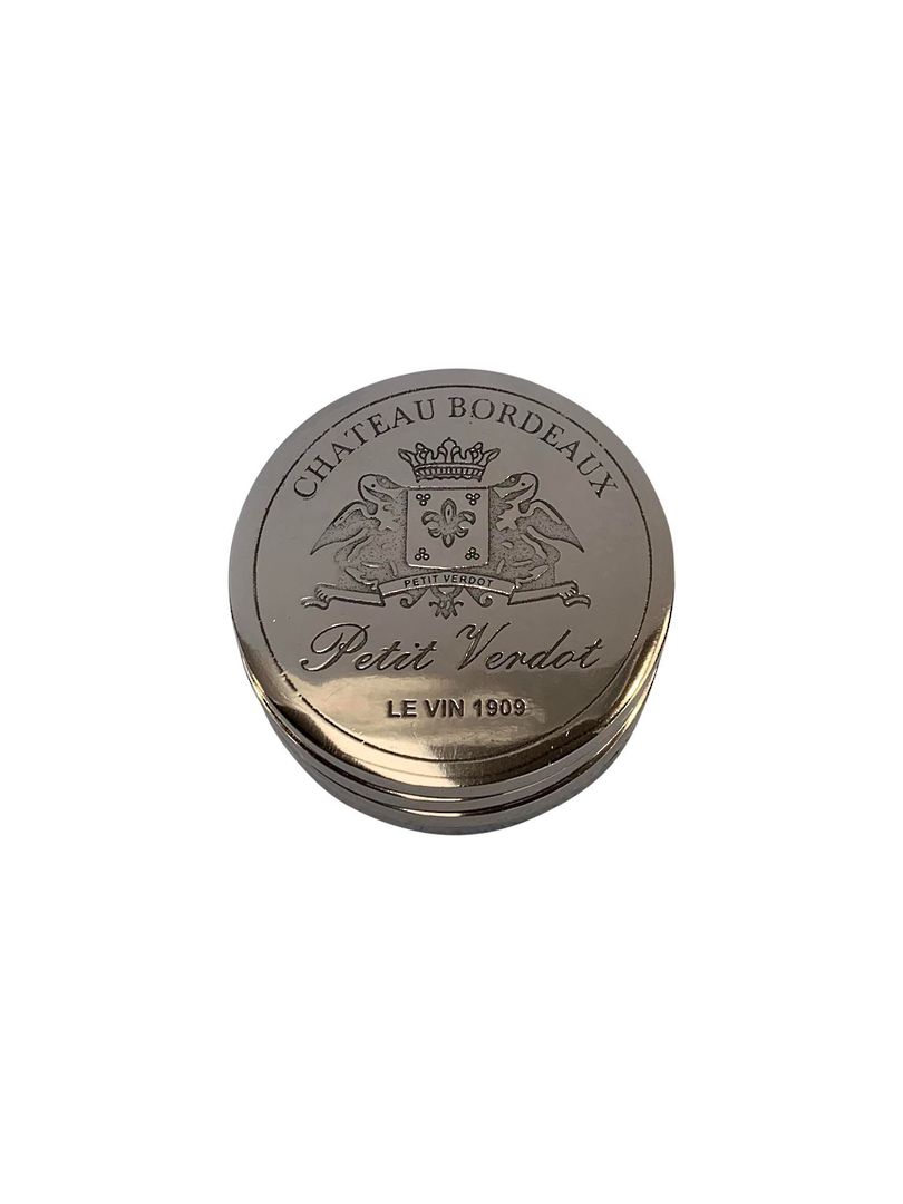 BORDEAUX COASTER SET/4 NICKEL image 2